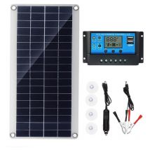 Panneau solaire Kit de chargeur de batterie de Kit de panneau solaire de panneau solaire de 300W 12V avec le contrôleur de Charge solaire de 20A pour
