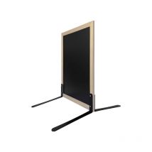 Panneau trottoir square en bois brut de dimensions 90 x 67 cm