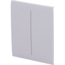 Panneau tactile pour double interrupteur d'éclairage - Compatible avec AJ-LIGHTCORE-2G - Rétro-éclairage led - Panneau tactile central sans contact