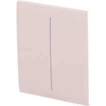 Panneau tactile pour double interrupteur d'éclairage - Compatible avec AJ-LIGHTCORE-2G - Rétro-éclairage led - Panneau tactile central sans contact