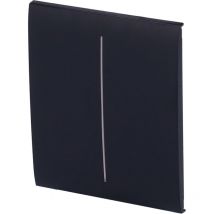 Panneau tactile pour double interrupteur d'éclairage - Compatible avec AJ-LIGHTCORE-2G - Rétro-éclairage led - Panneau tactile central sans contact