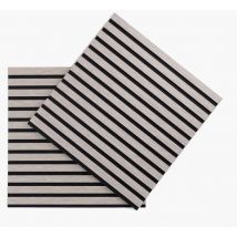 Panneau tasseau bois mural gris idéal pour chambre à coucher et salon Panneau acoustique en chêne 52 x 52 cm