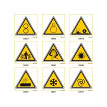Panneaux de danger et d'AVERTISSEMENT - C0026 - 125 x 125 mm