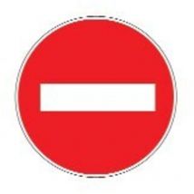 Panneau signalisation 'Défense d'afficher' - Outifrance