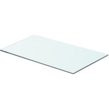 Panneau pour étagère Verre transparent 60 x 30 cm Vidaxl