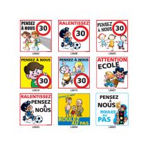 Signaletique.biz France - Panneaux scolaires (L0602) - L0614 - 700 x 700 mm