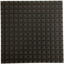 Pannelli Piramidali 7 Cm 100x100x7 Cm - Non ignifughi fonoassorbenti insonorizzanti piramidale per correzione audio in poliuretano isolamento