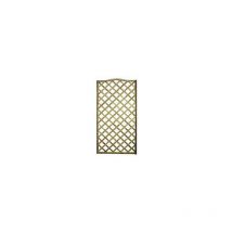Pannelli grigliati sagomato grande in legno impregnato cm90x180 pezzi 2