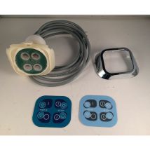 Pannello Comandi Sauna + Allarme box doccia (cromo) Vitaviva - Villeroy e Boch 497967