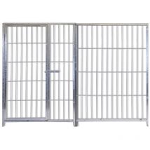 Sider Box - Pannello in rete con porta zincatura a caldo da 200x altezza 120 cm