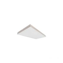 Pannello da superficie led rettangolare Kisongo 90x30cm 36W 6000K Bianco