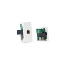 Pannello di collegamento Fonestar con connettore femmina stereo da 6,3 mm, 22,5 x 45 x 35,4 mm