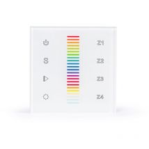 Pannello di controllo touch "Sunricher" - 4 zone - RGB - Perfect