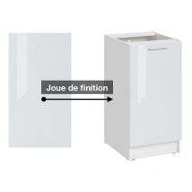 Pannello di finitura per mobile base Eco bianco brillante