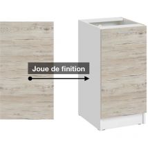 Pannello di finitura per mobile base Eco Noce sbiancato