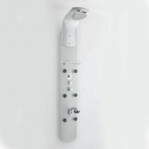Pannello Doccia in Alluminio Completo con Miscelatore Termostatico - Baya