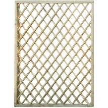 Pannello grigliato da giardino in legno di pino impregnato Lasa 120H180 cm.