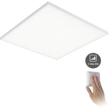 Paulmann 79822 Led Velora Angolare Incl. 1 Lampada Dimmerabile Da 34w Bianco Opaco Pannello Luminoso Luce Da Soffitto 3000k 34 W, 3-step Dimm, 