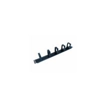 Pannello Passacavi Con Anelli 1u Powpw900401u19a Per Armadi Rack 19