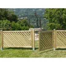 Pannello Recinzione Selenia Pino Impregnato in Autoclave cm.180x90h