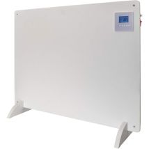 Hc507 Pannello Riscaldante A Muro E Pavimento, Convezione Naturale, Potenza 550 Watt, Termoconvettore Elettrico Da Parete In Fibra Di Cemento 