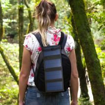 Pannello Solare Pieghevole 20W Caricatore Portatile da Campeggio Usb IP65