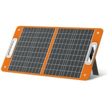 DK - Pannello solare pieghevole da 60 w 18 v con usb-c e QC3.0 - Caricatore solare portatile versatile per generatori, smartphone, tablet e altro