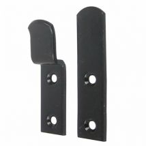 Lot de 4 Pannetons avec agrafes nord coudées noir Afbat