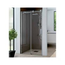 Breuer - Panorama Nova porte coulissante pour niche version gauche Dimensions paroi fixe: 120 cm