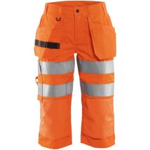 Pantacourt de travail haute visibilité femme 7139 - Orange fluo l - FR(44) - SE(C42) - Standards