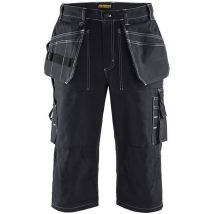 Pantacourt de travail artisan coton Blaklader 1540 - Noir - 40 - Noir