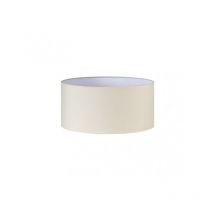 Fabrilamp - Pantalla Cilindrica Dori E27 beige 40Dx40dx21h Cm Tejido Popelin - fab 176134015