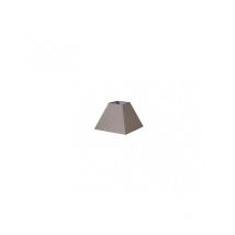 Pantalla piramide tenorio e27 lino gris 15dx8dx11h