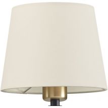 Pantalla shade semi crema ø18