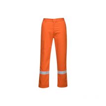 Portwest - Pantalón de trabajo contra calor por contacto Bizweld Iona BZ14 l Naranja