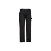 Portwest - Pantalón de trabajo Super Work (colección ecológica) Regular CD884 30 pulgadas Negro