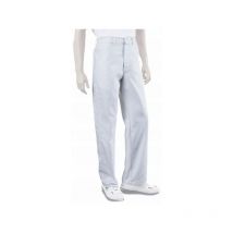 Pantalon peintre blanc polyester et coton Taille: eu 40 / m