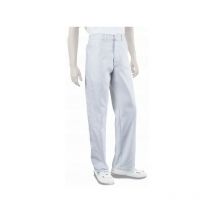 Pantalon peintre blanc polyester et coton Taille: eu 50 / xl-xxl