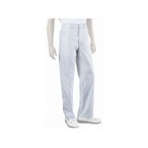 Pantalon peintre blanc polyester et coton Taille: eu 54 / xxl-xxxl