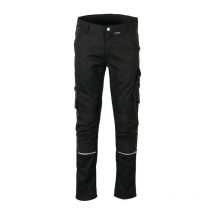 Pantalon à ceinture Norit taille 48 noir/noir 65 % pes / 35 % coton
