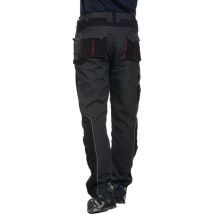 Terratrend - Pantalon à ceinture professionnel taille 54 gris foncé/noir 65 % pes / 35 % coton