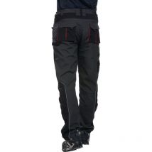 Terratrend - Pantalon à ceinture professionnel taille 56 gris foncé/noir 65 % pes / 35 % coton