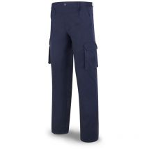 Pantalon algodon marino