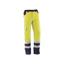 Pantalon a.v.amarillo/azul HV748BC t-m - 600672