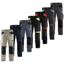 Blaklader - 1556 Handwerker Arbeitshose ohne schwebende Taschen - 44 (eu) - Schwarze