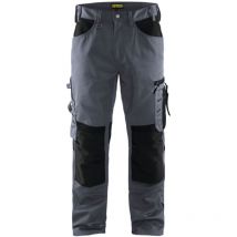 Blakläder Bundhose Handwerk, grau / schwarz, Konfektionsgröße 52