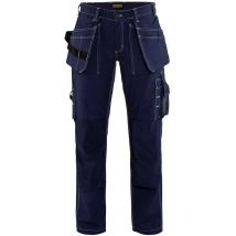 Pantalon artisan femme Blaklader 1545 - Bleu foncé - 48 - Jambes standards - Bleu foncé