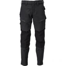Mascot - Pantalones con bolsillos para rodilleras Ultimate - Negro - Talla 43 - Entrepierna 82 - 22379-311-09-82C49