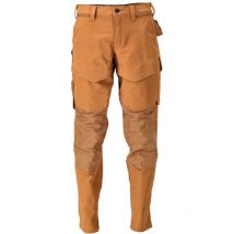 Mascot - Pantalones con bolsillos para rodilleras Ultimate - Marrón - Talla 41 - Entrepierna 82 - 22379-311-54-82C47
