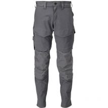 Mascot - Pantalones con bolsillos para rodilleras Ultimate - Gris carbón - Talla 56 - Entrepierna 82 - 22379-311-89-82C62
